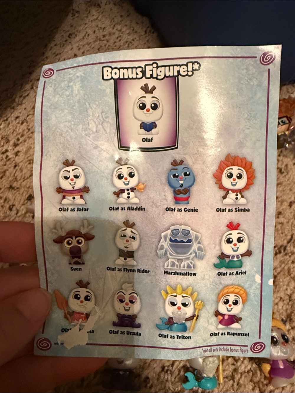 Disney doorables Olaf presents special edition collection WITH The bonus Olaf